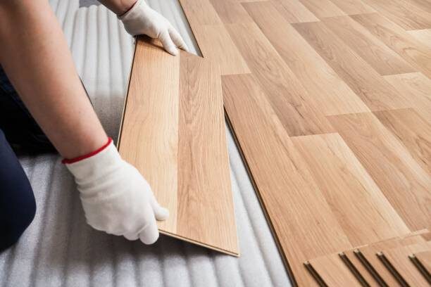 Carrelage imitation parquet